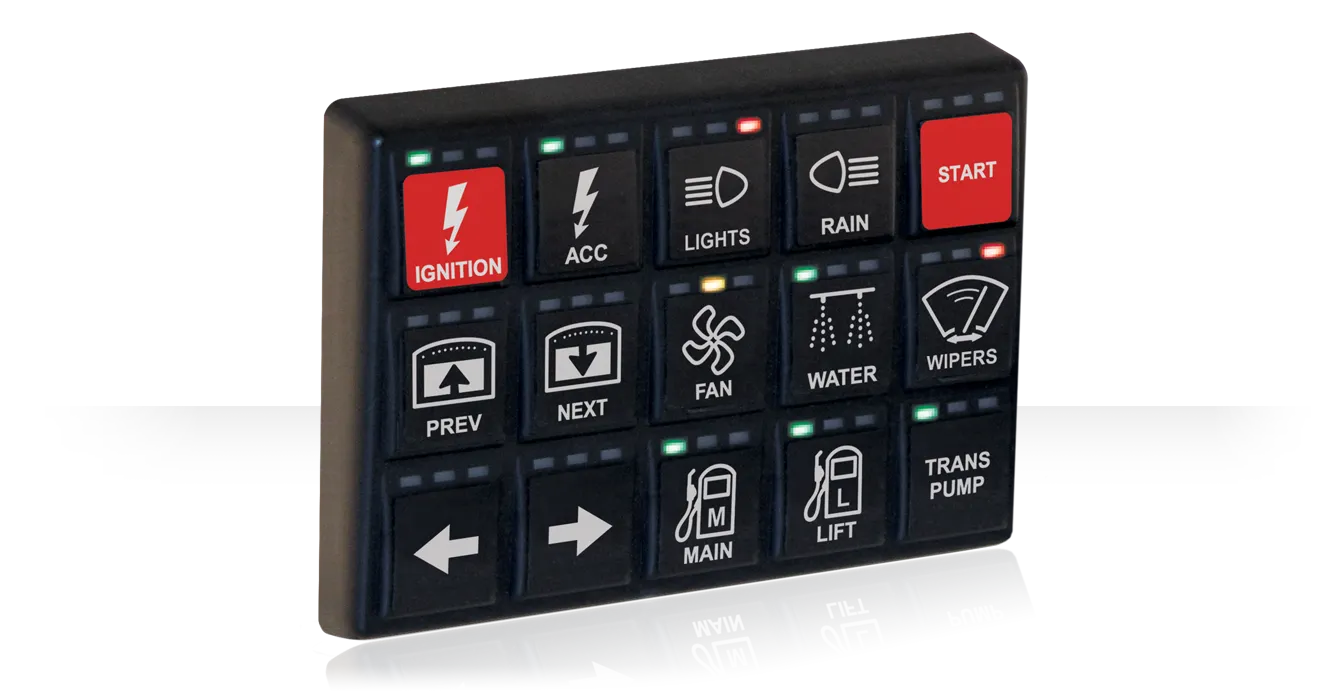 MoTeC 15 Button Keypad
