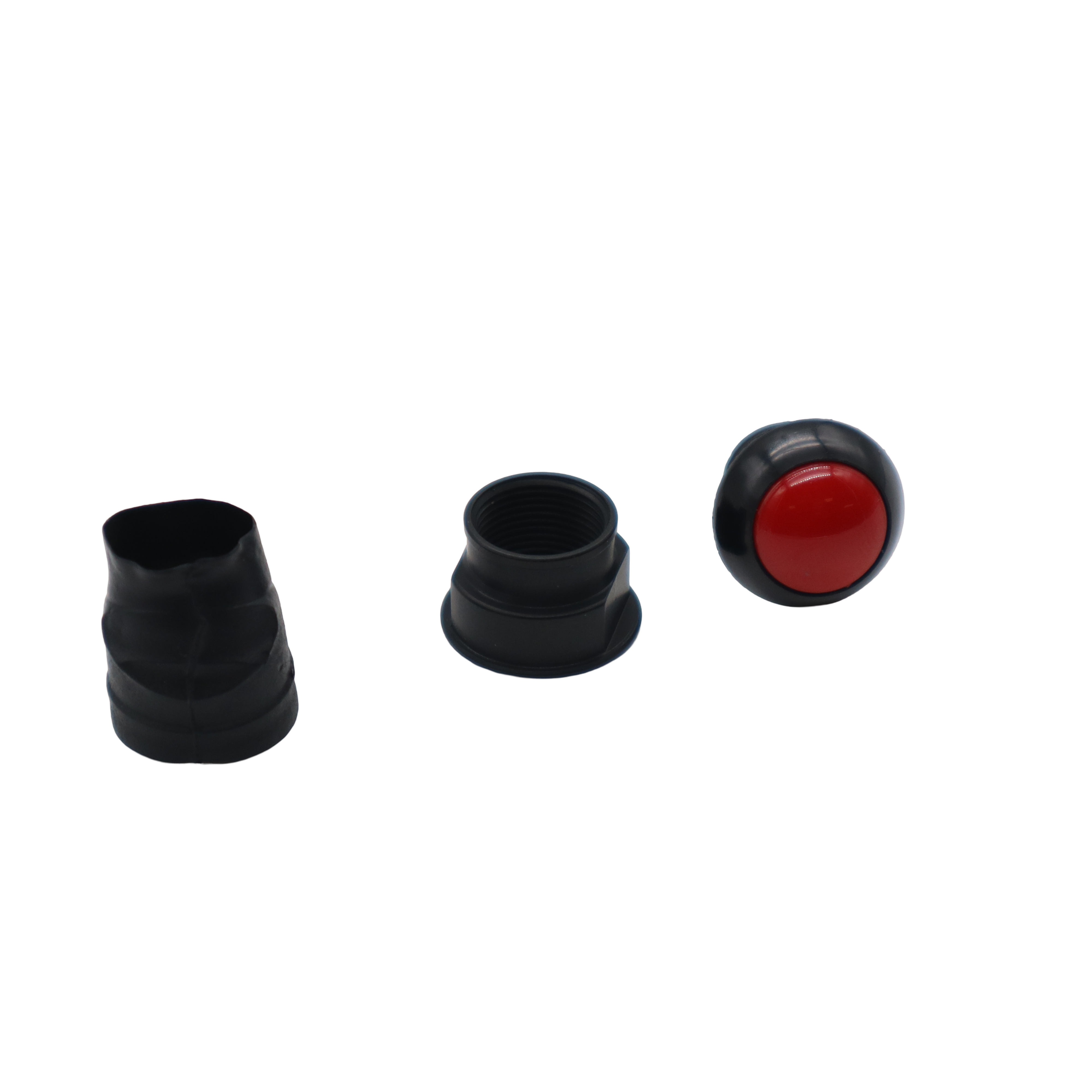 Otto button back shell and heatshrink boot kit.