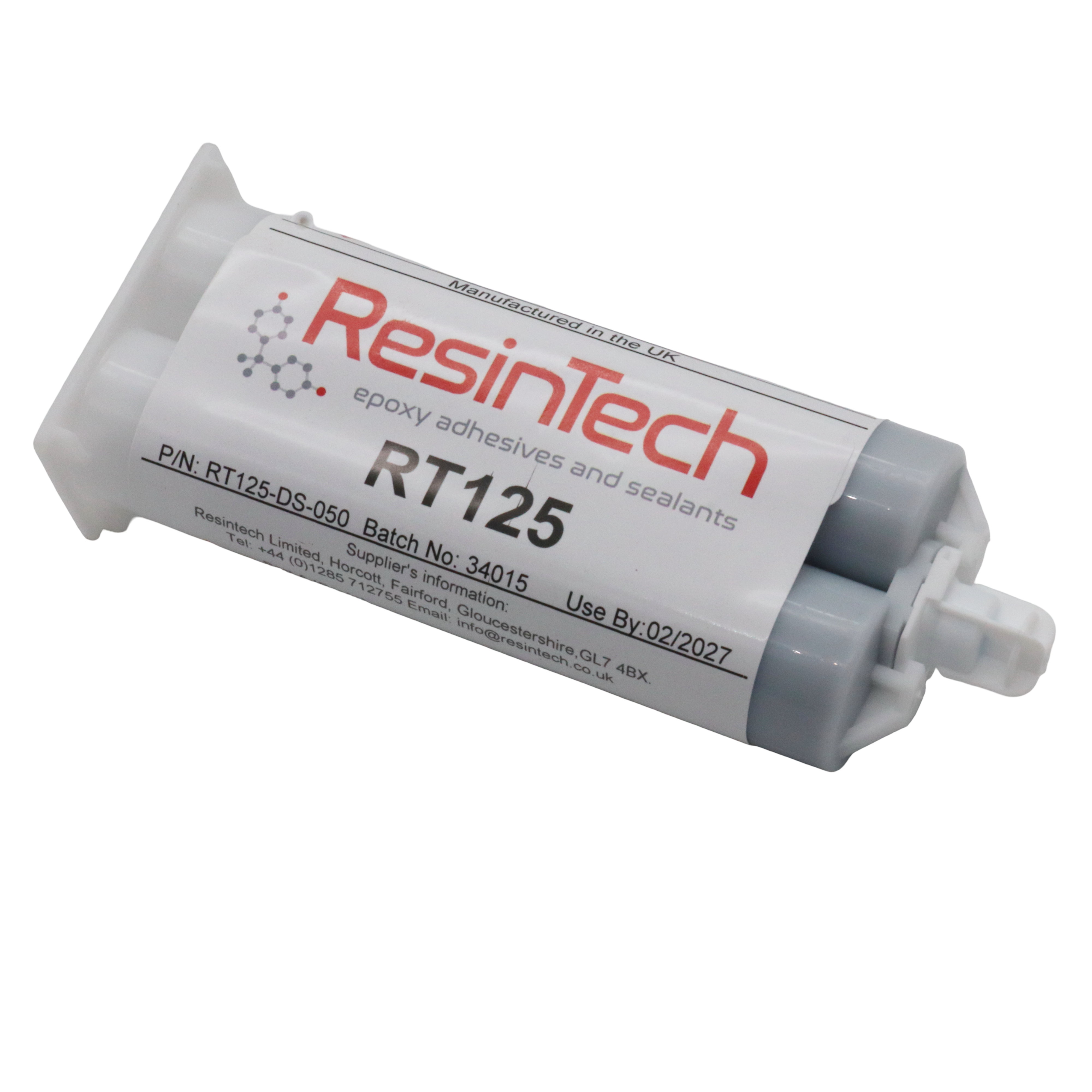 Resintech RT125 Epoxy Cartridge