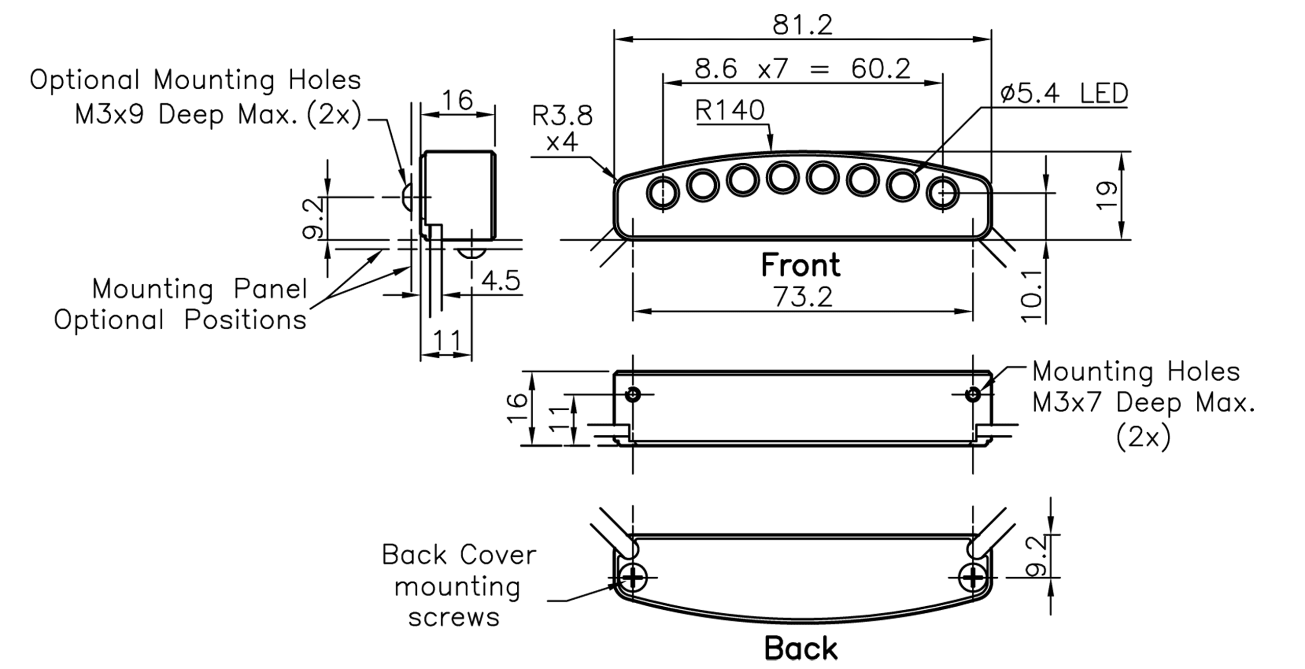 MoTeC Shift Light Module