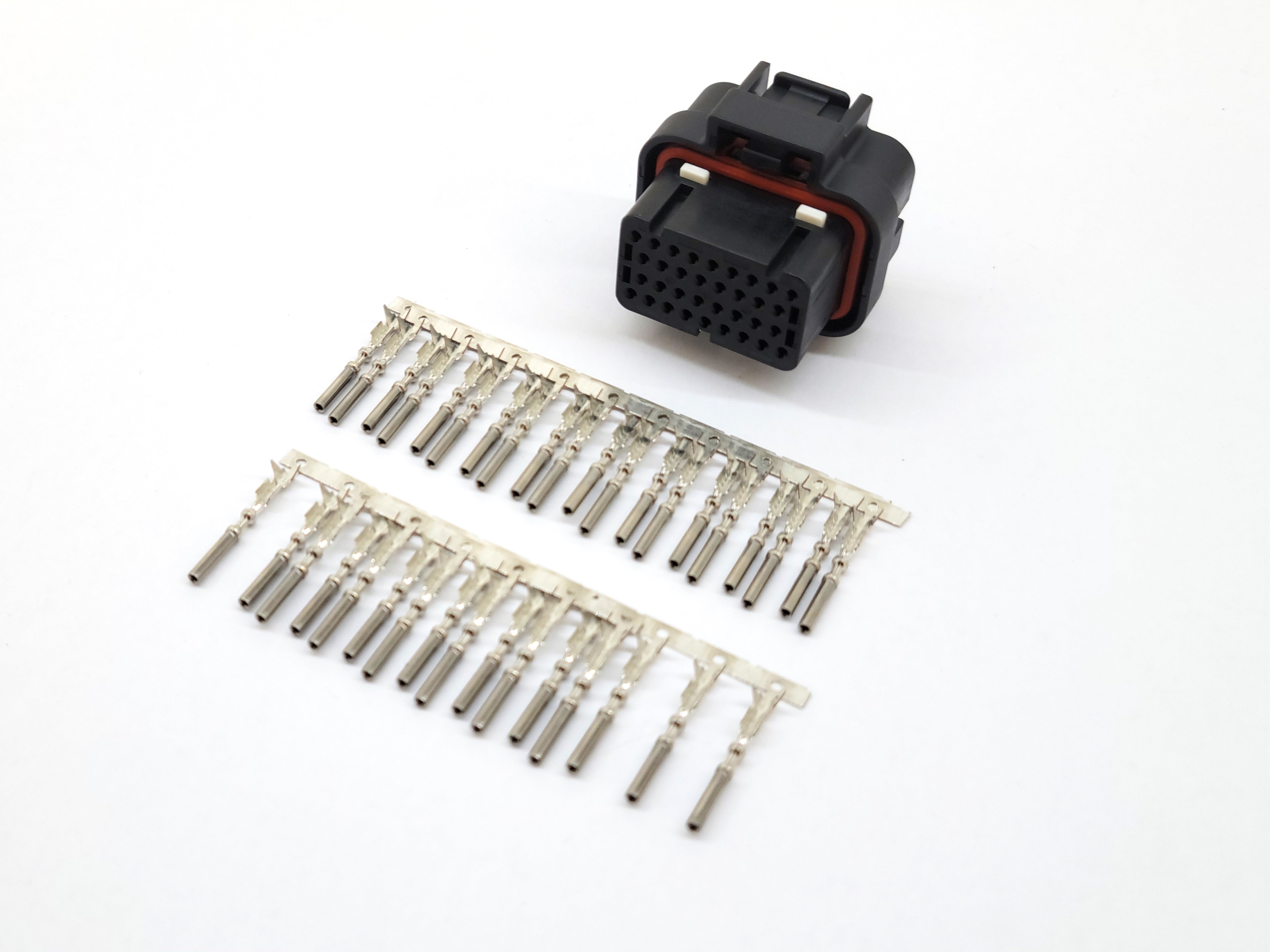 34 Pin Superseal 1.0  Single keyway Connector