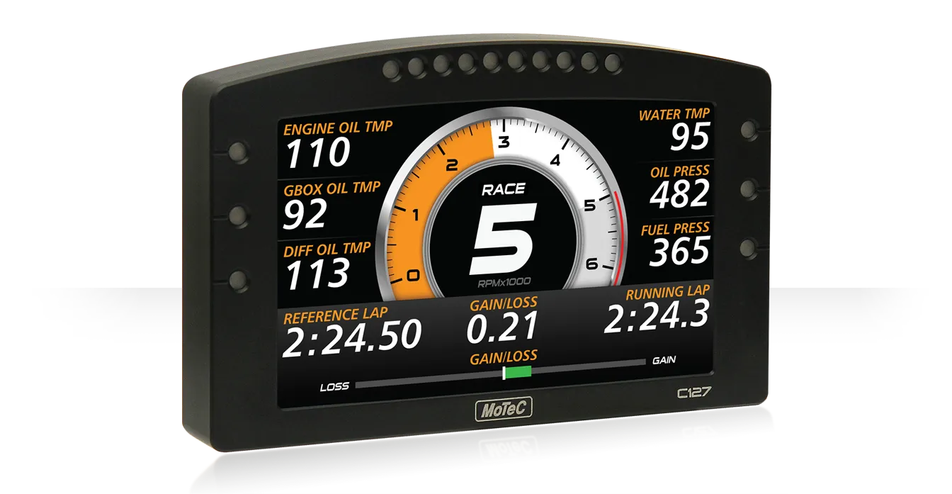 MoTeC C127 7 inch Colour Display Logger